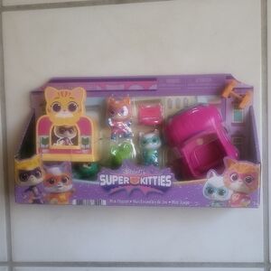 Disney Super Kitties Playset with Pink and Orange